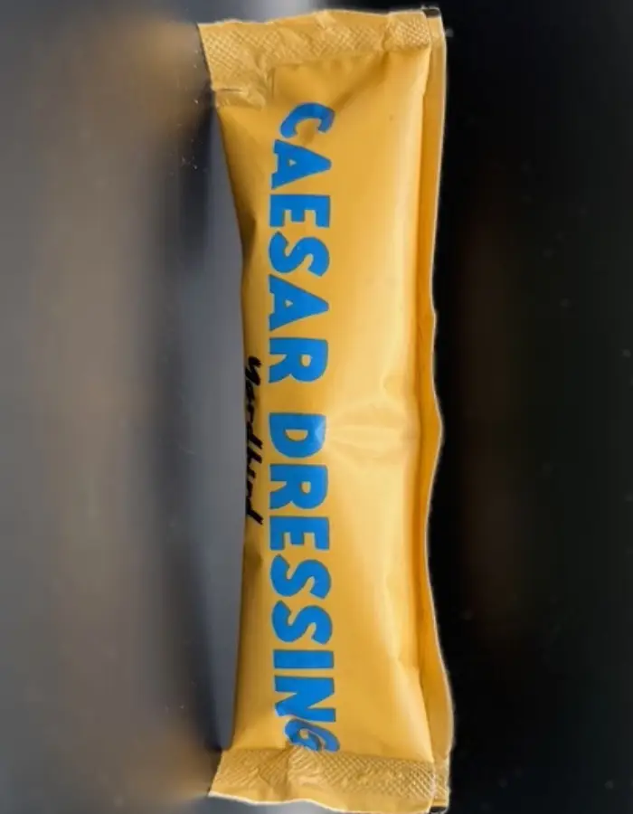 Caesar-Dressing in der Flasche